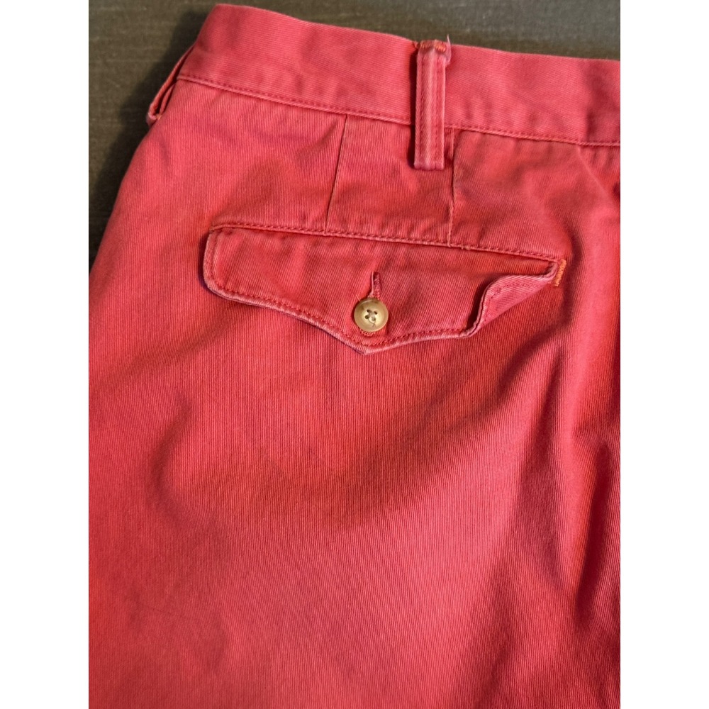 Polo Ralph Lauren Pants Mens Coral Pink 35x32 Chino Slim Gi Fit Straight Leg - Picture 14 of 16